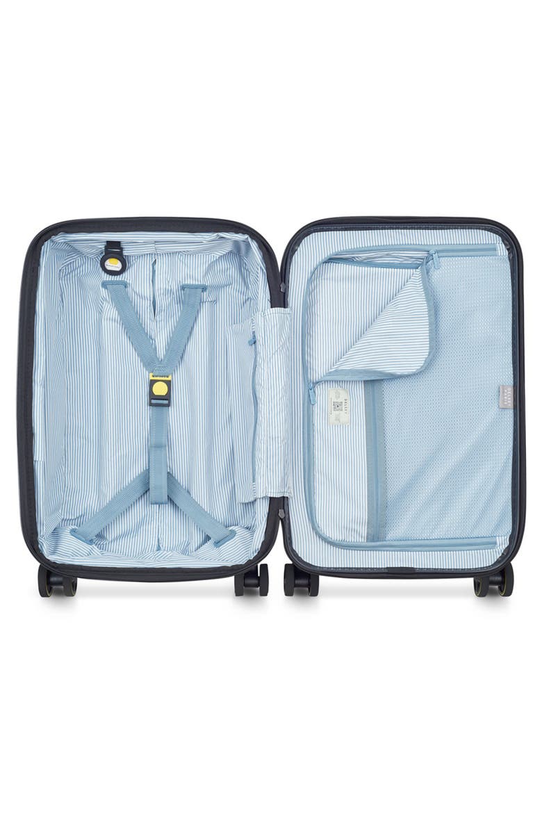 Turenne 2.0 Hardside 22" Carry On Spinner Luggage with Front Pocket, Alternate, color, Black