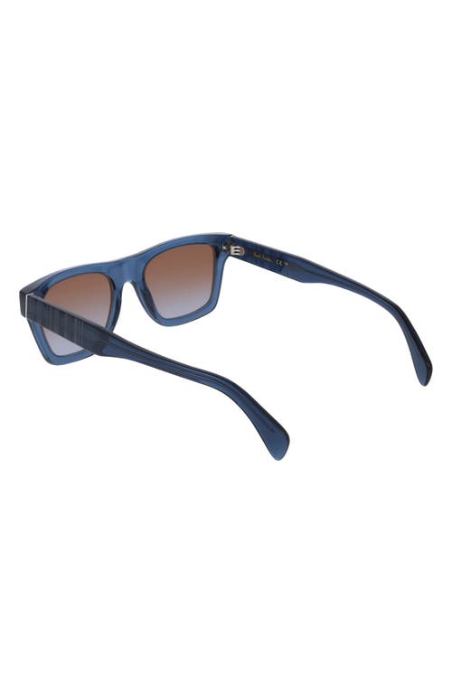 Paul Smith Morrel 54mm Gradient Rectangular Sunglasses