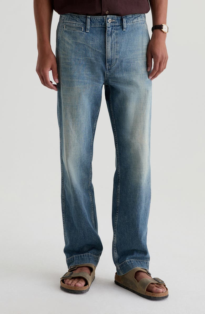 AG Archie Officer Straight Leg Jeans, Main, color, 17 Years Sommelier