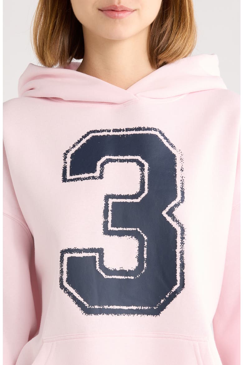 Three Hoodie, Alternate, color, PINK