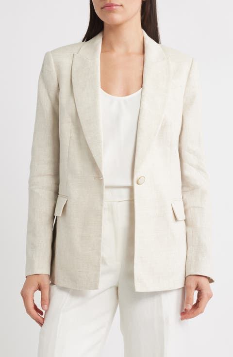 Alexa Linen Blazer