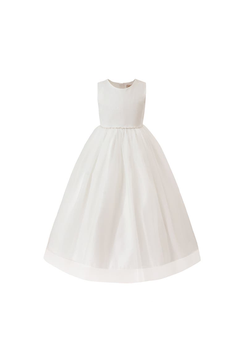 Lysandra Sleeveless Formal Dress, Alternate, color, White