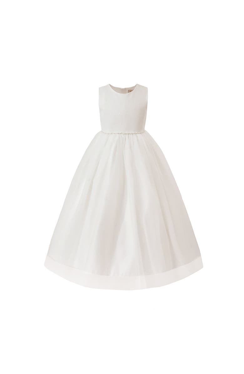 Tulleen Lysandra Sleeveless Formal Dress, Alternate, color, White