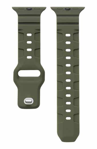 Posh Tech Ridge Silicone 27mm Apple Watch® Watchband