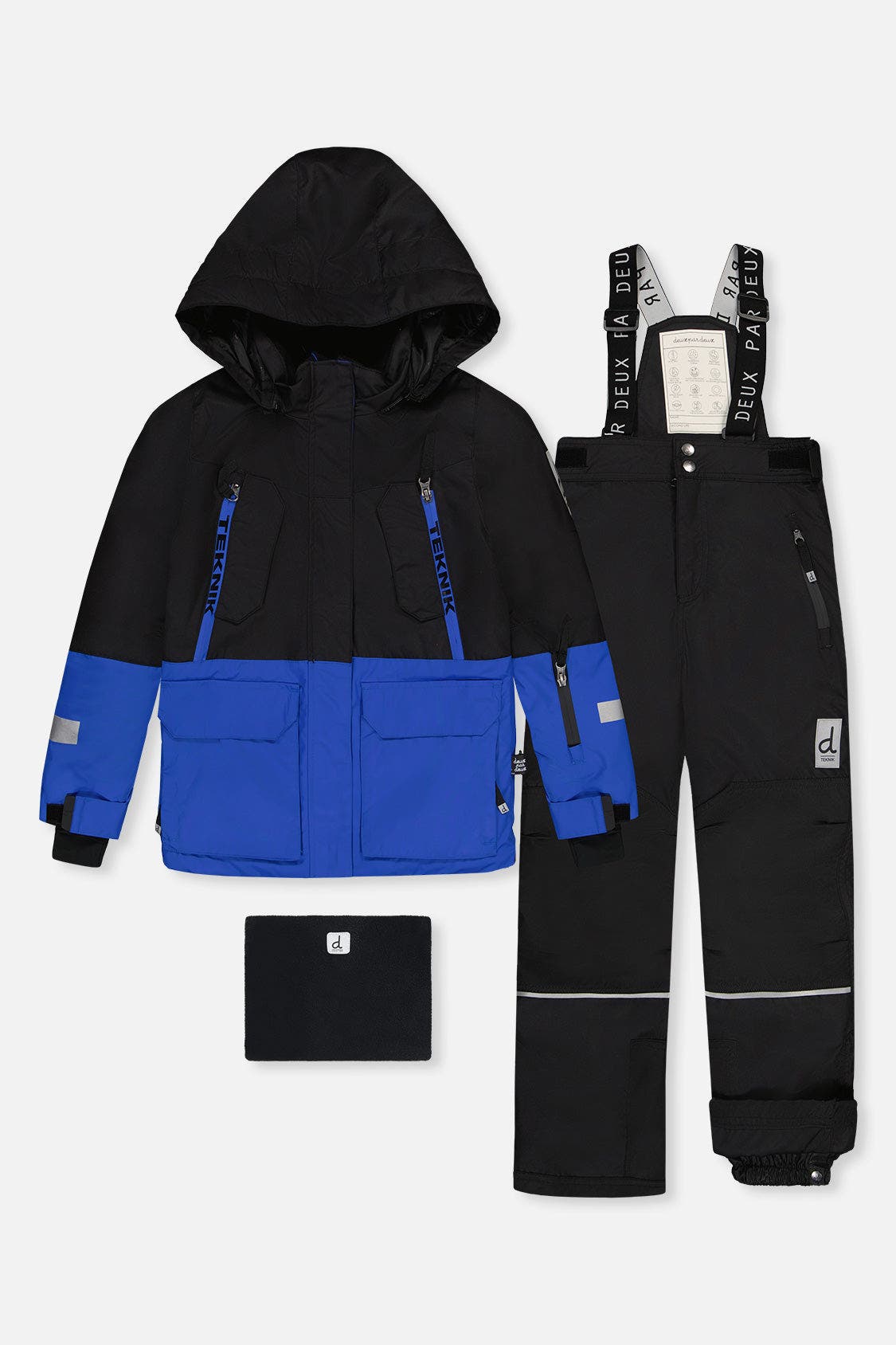 selected Royal Blue and Red