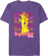 Barbie Men's Christie Superstar and Glamorous Forever Short Sleeve Graphic T-Shirt