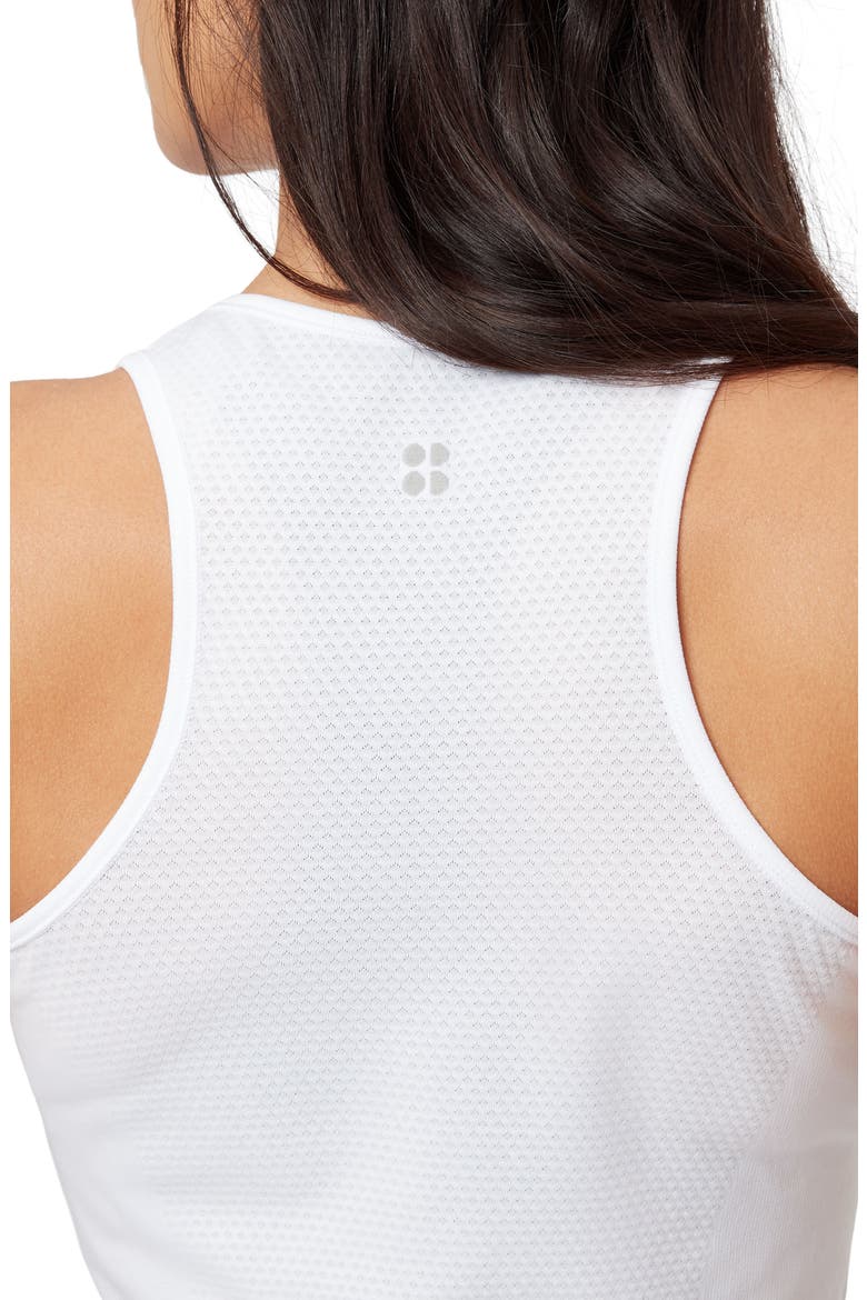 Athlete Seamless Workout Tank, Alternate, color, WHITE