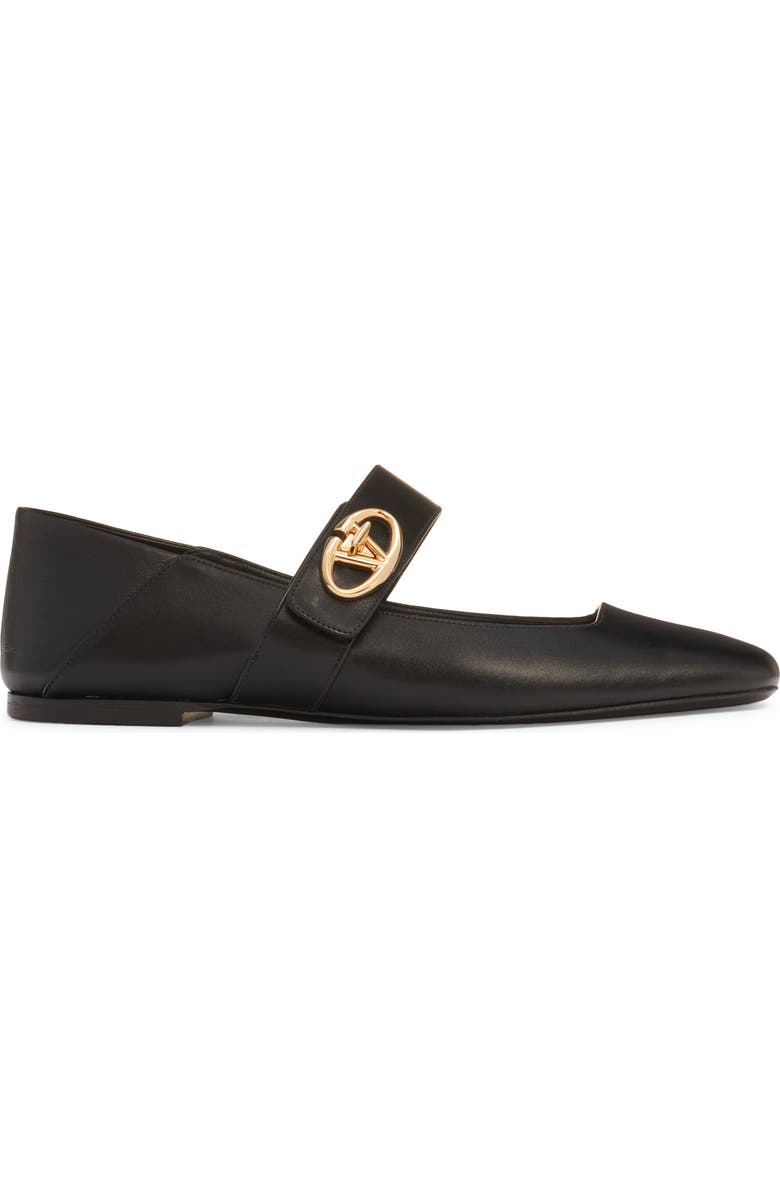 Valentino Garavani Locker VLOGO Mary Jane Flat, Alternate, color,