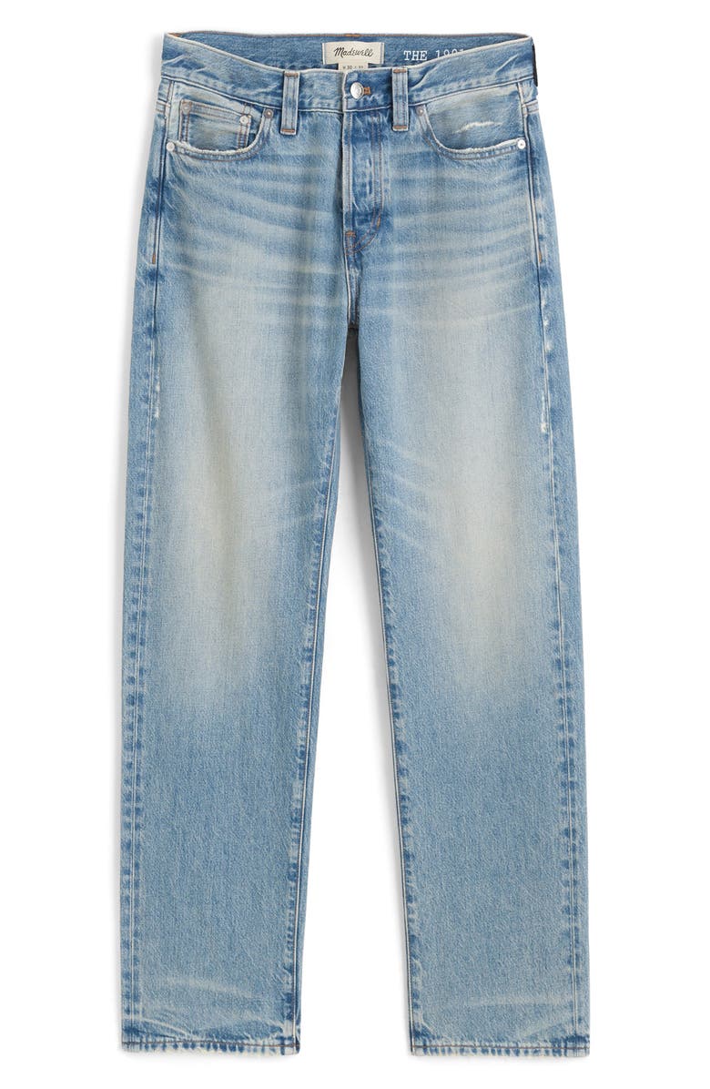 Madewell The 1991 Loose Straight Leg Jeans, Alternate, color, Peyton Wash