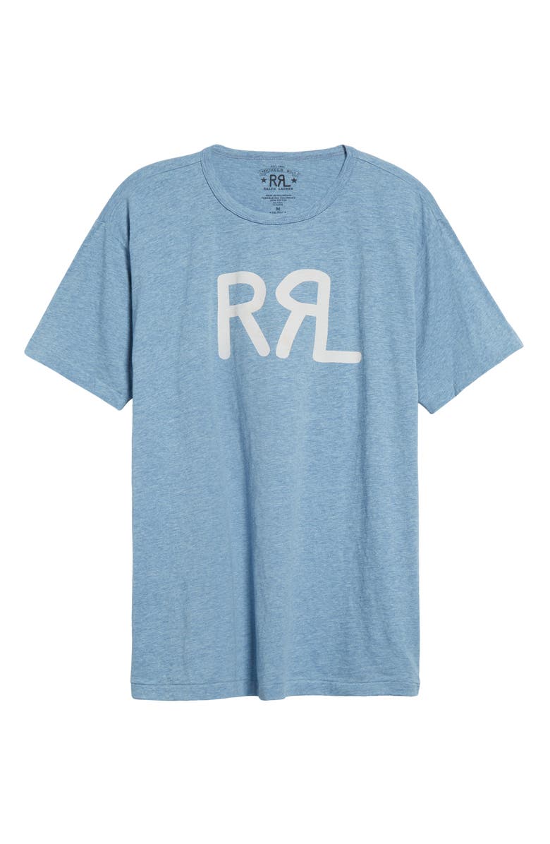 Double RL RRL Logo Cotton Jersey Graphic T-Shirt, Alternate, color, 