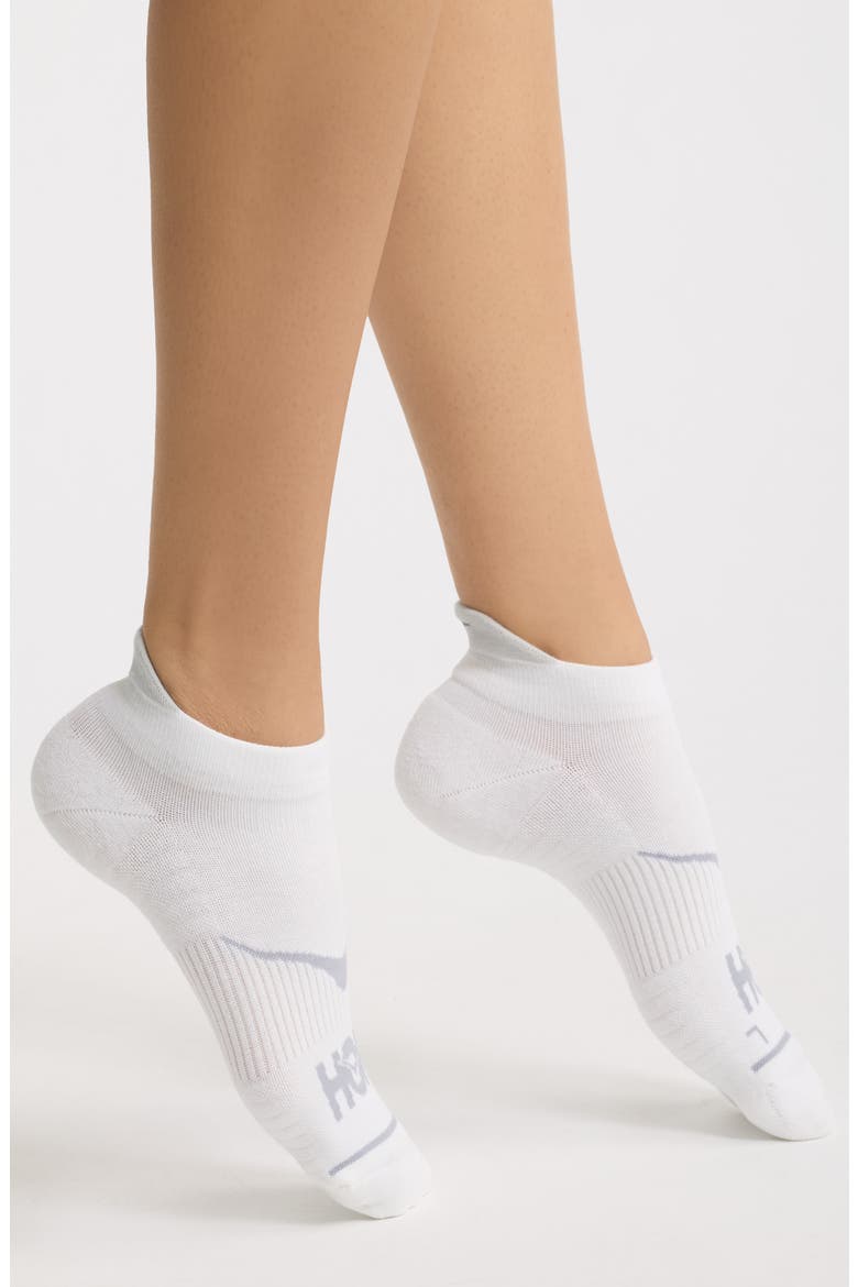 No-Show Run Socks, Main, color, WHITE