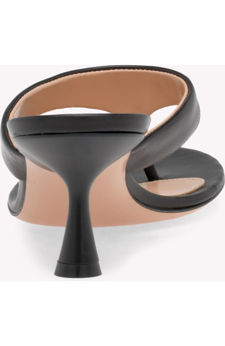 Gianvito Rossi Ascent Thong 55 Sandals, Alternate, color, Black