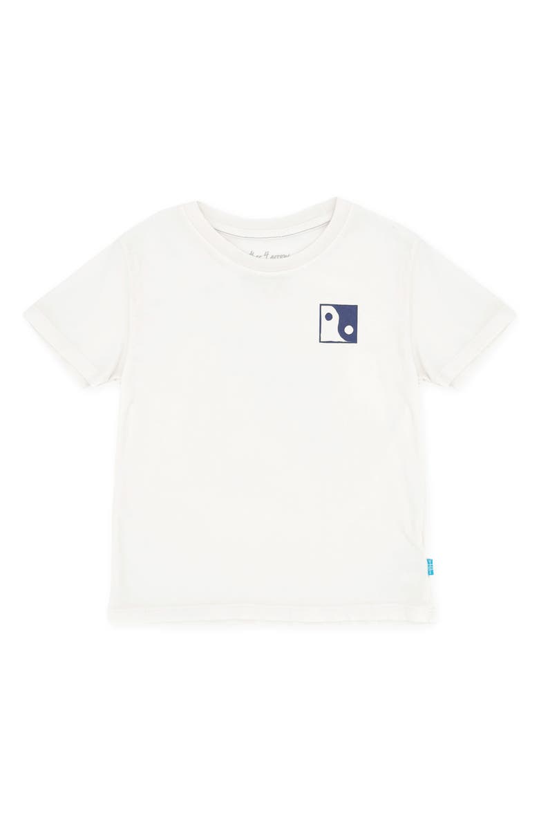 Feather 4 Arrow Kids' Oversize Cotton Graphic T-Shirt, Main, color, 