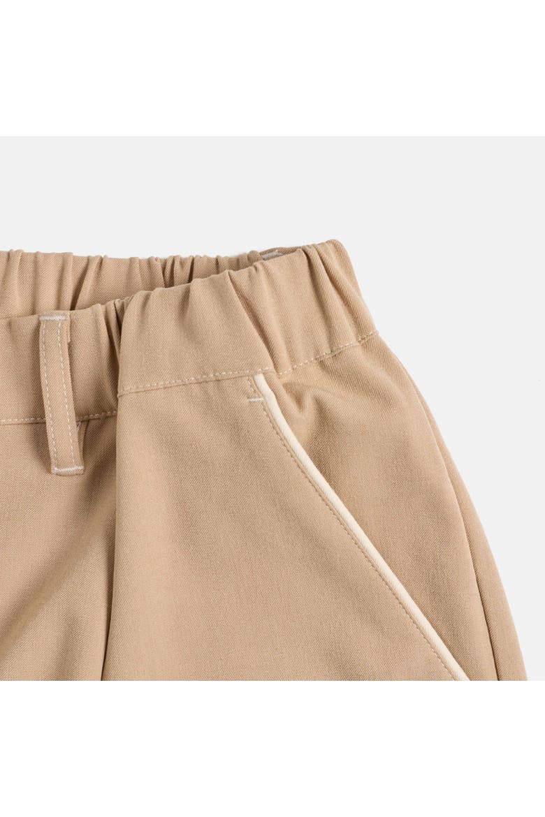 Pleated Golf Trousers, Alternate, color, Khaki