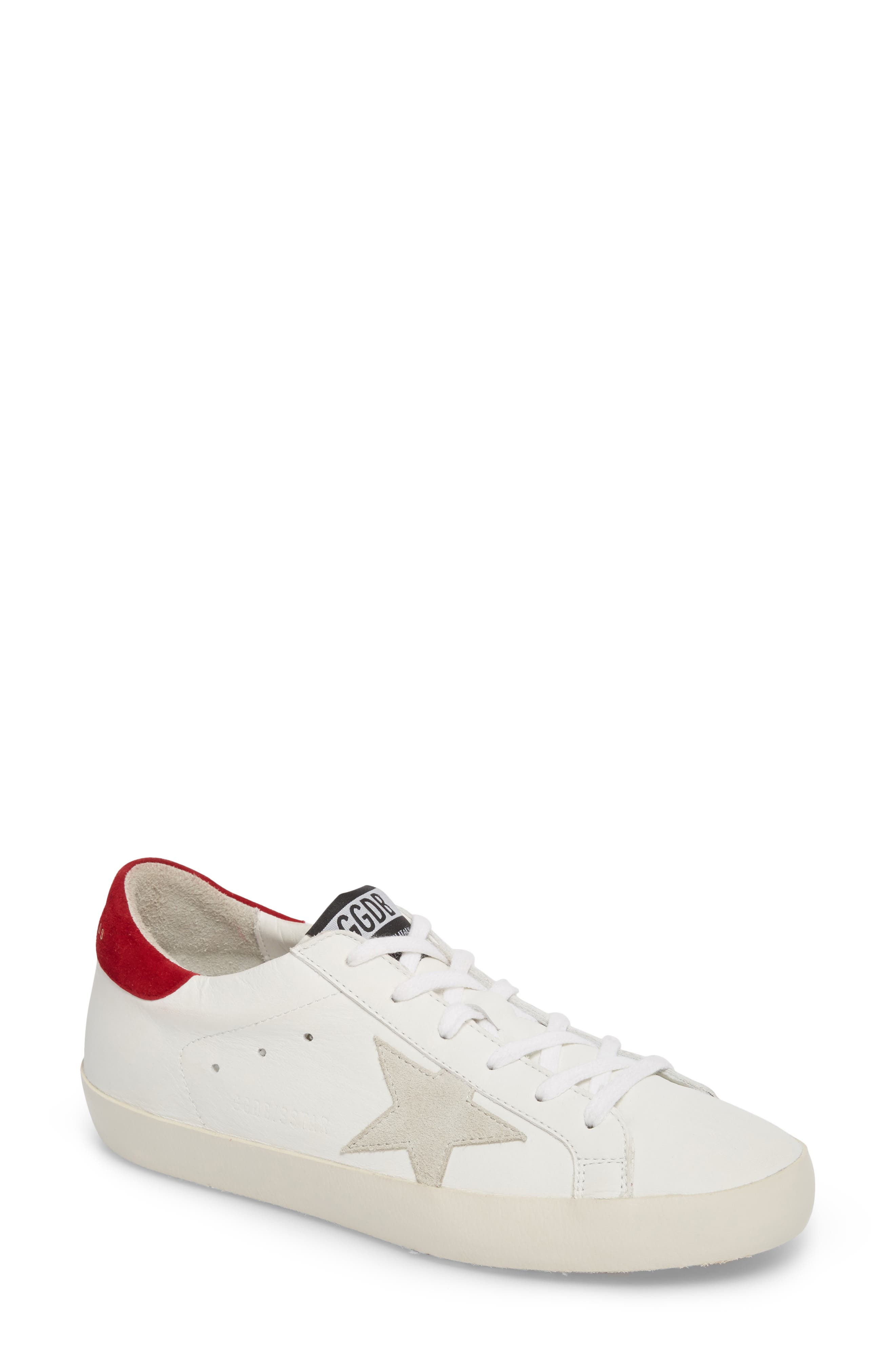 Golden Goose Superstar Low Top Sneaker, Main, color, 