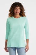 Lands' End 3/4 Sleeve Cotton Supima Tunic