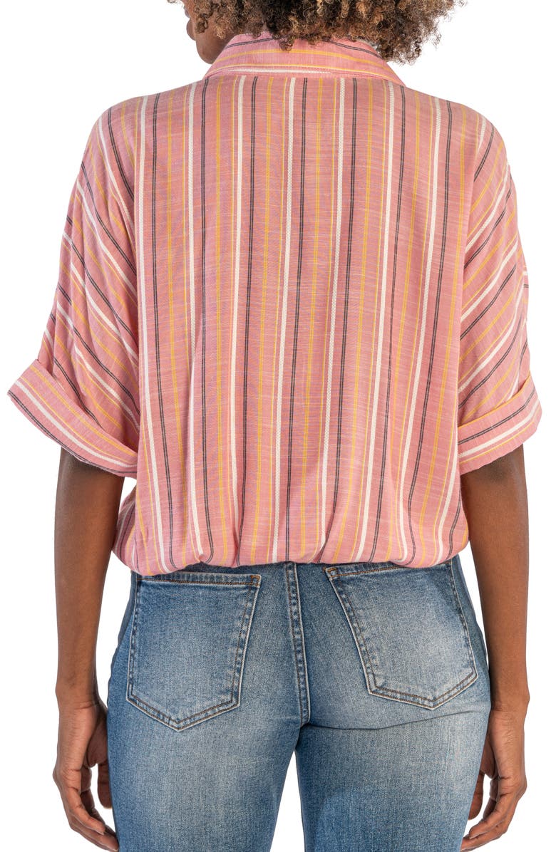 KUT from the Kloth Rebel Knot Front Shirt, Alternate, color, 