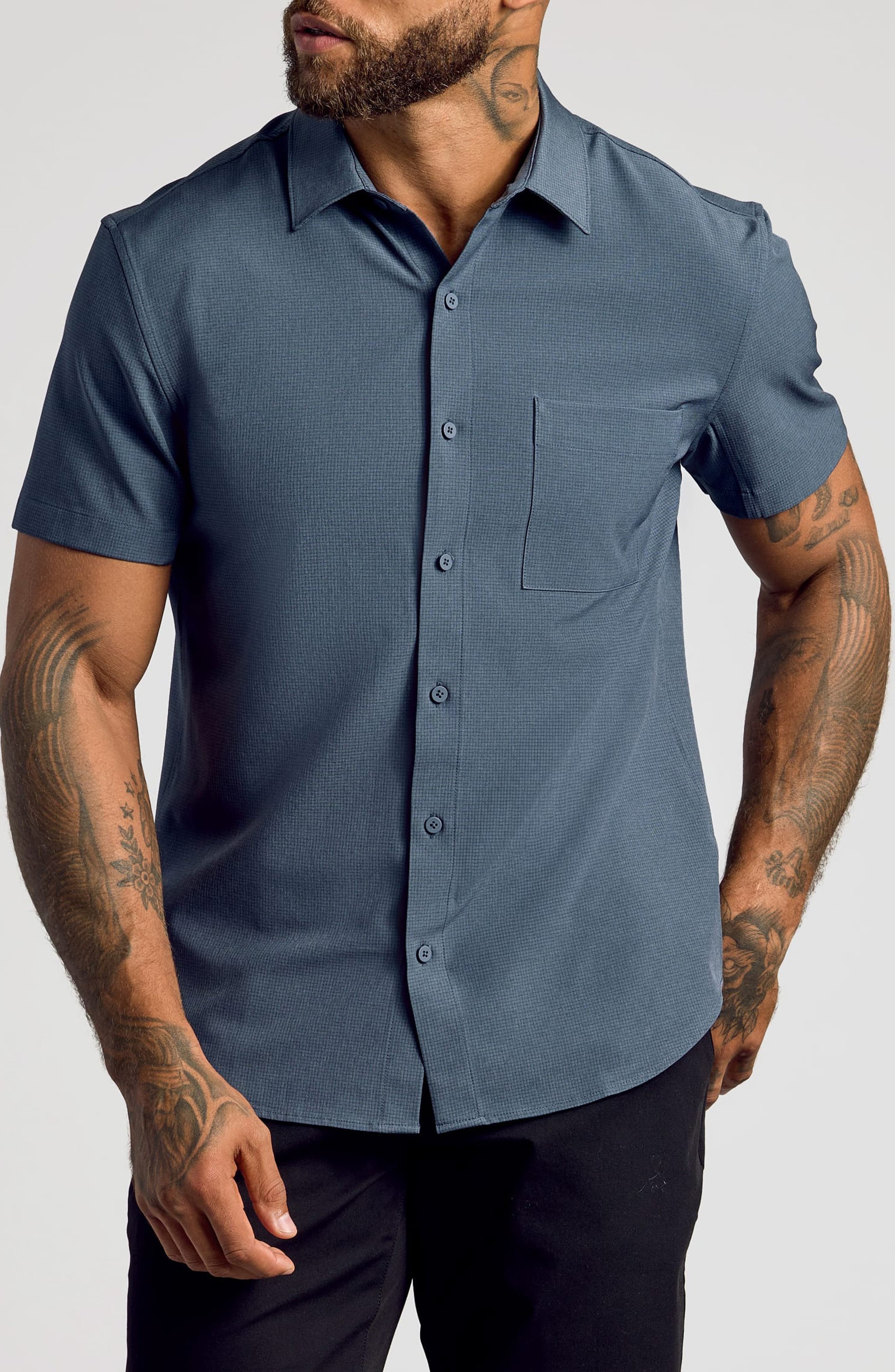 Short Sleeve Ripstop Commuter Shirt
