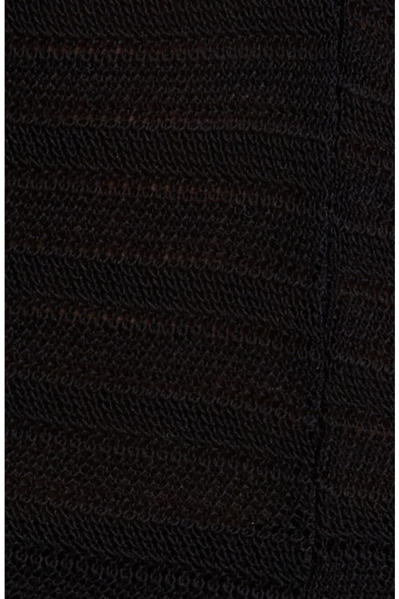 The Faye Open Stitch Cover-Up Pants, Alternate, color, NOIR