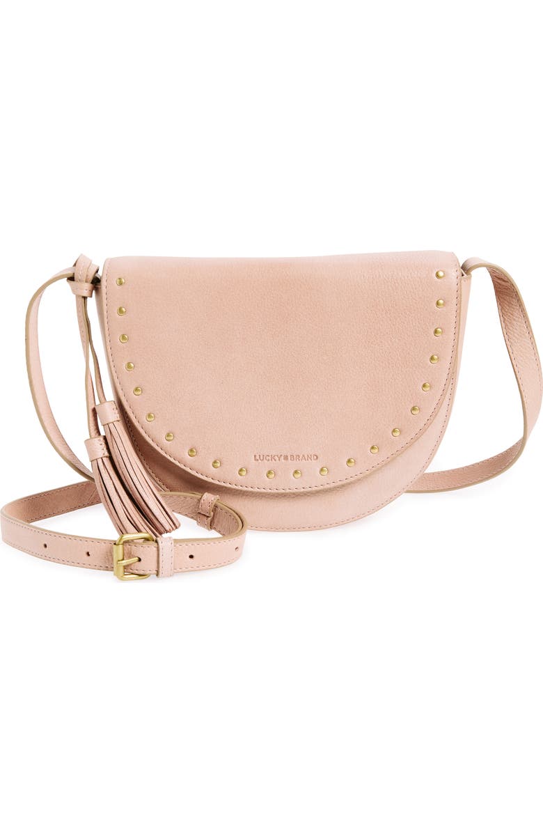 Lucky Brand Evie Saddle Crossbody Bag, Main, color,