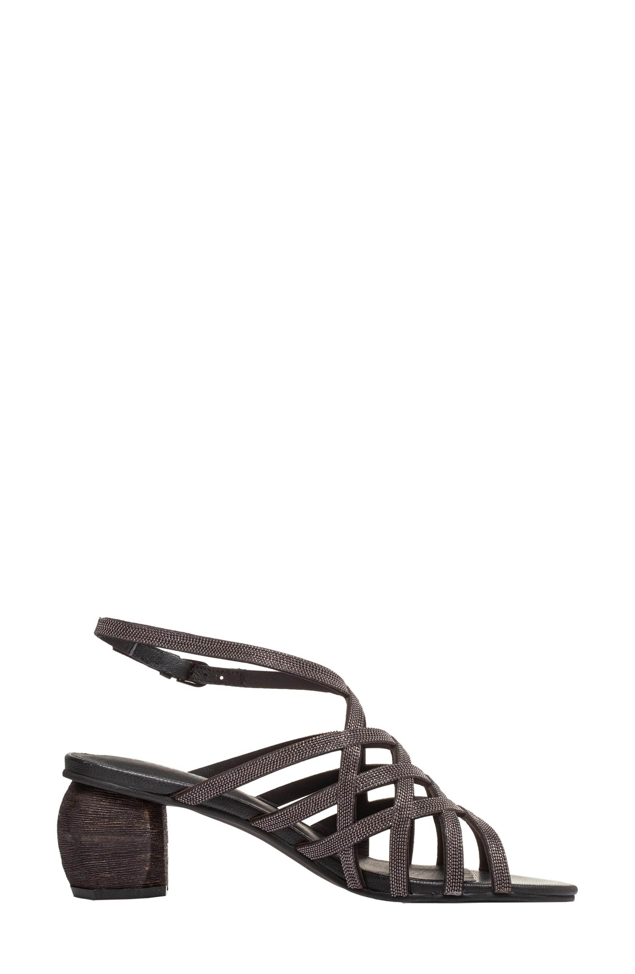 ANTELOPE Alani Dress Sandal, Alternate, color, Black