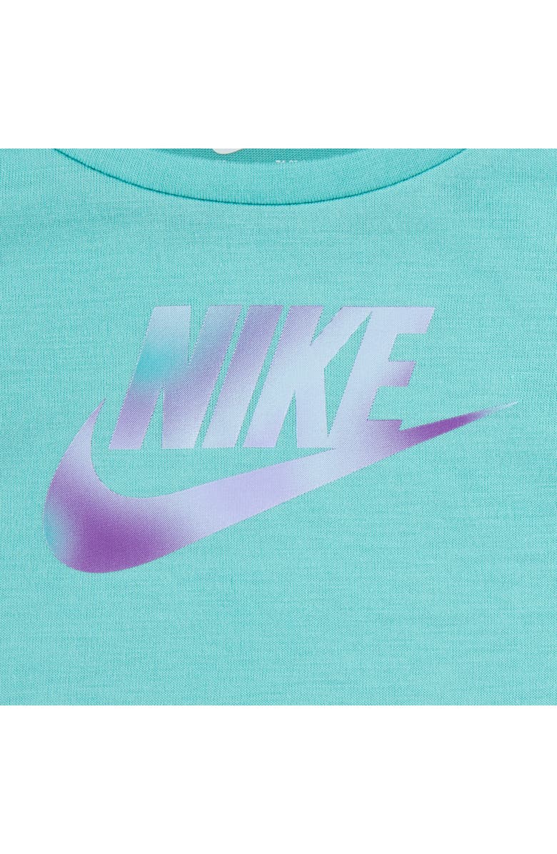 Nike Dri-FIT Logo T-Shirt & Leggings Set, Alternate, color, Black Raspberry