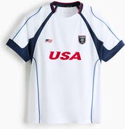 H&M Regular Fit Printed Football Shirt With Drymove
