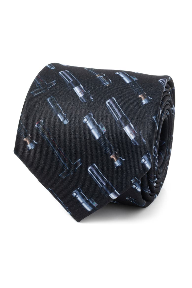 Star Wars™ Lightsaber Tie, Alternate, color, BLACK