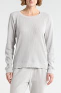 James Perse Relaxed Raglan Sleeve Cotton Pullover