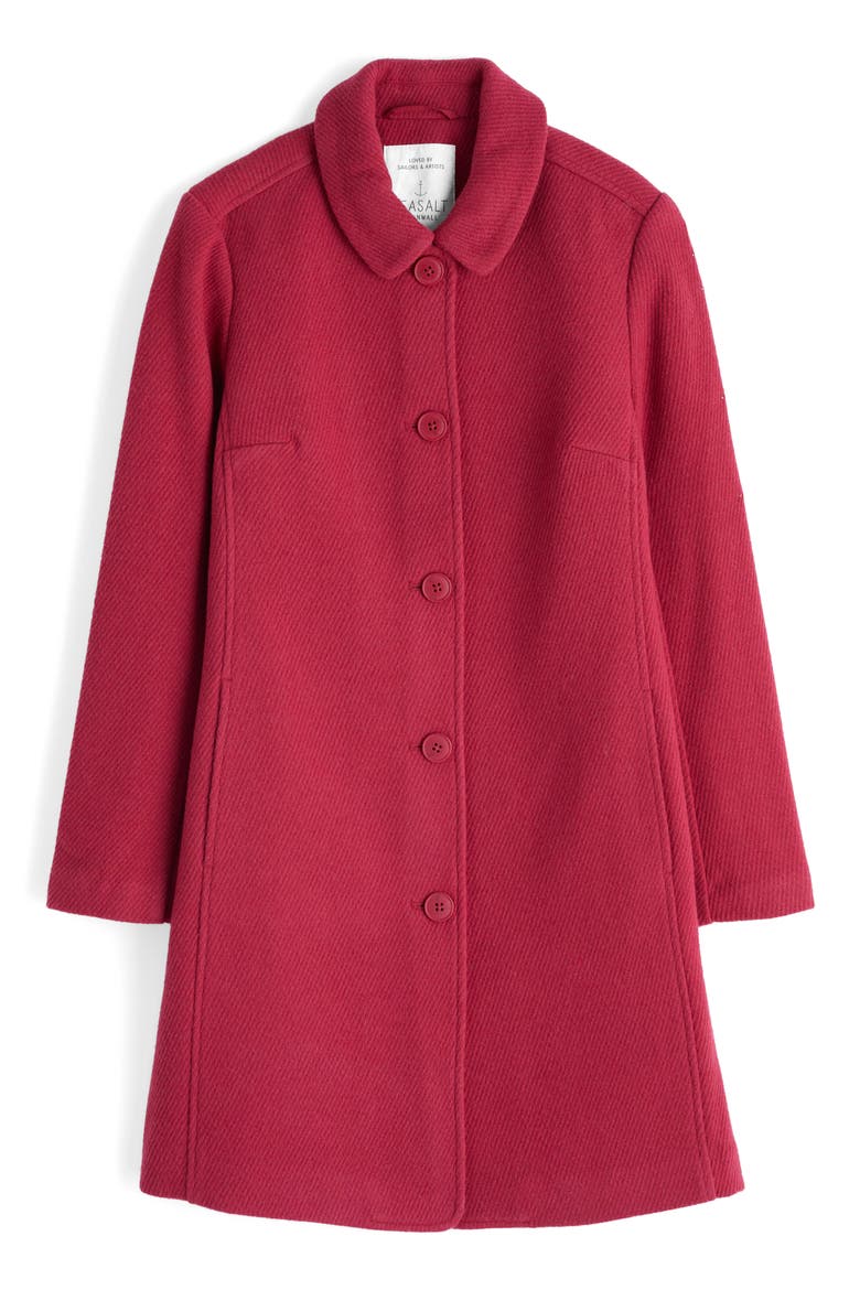 Wood Cabin Coat, Alternate, color, MAPLE