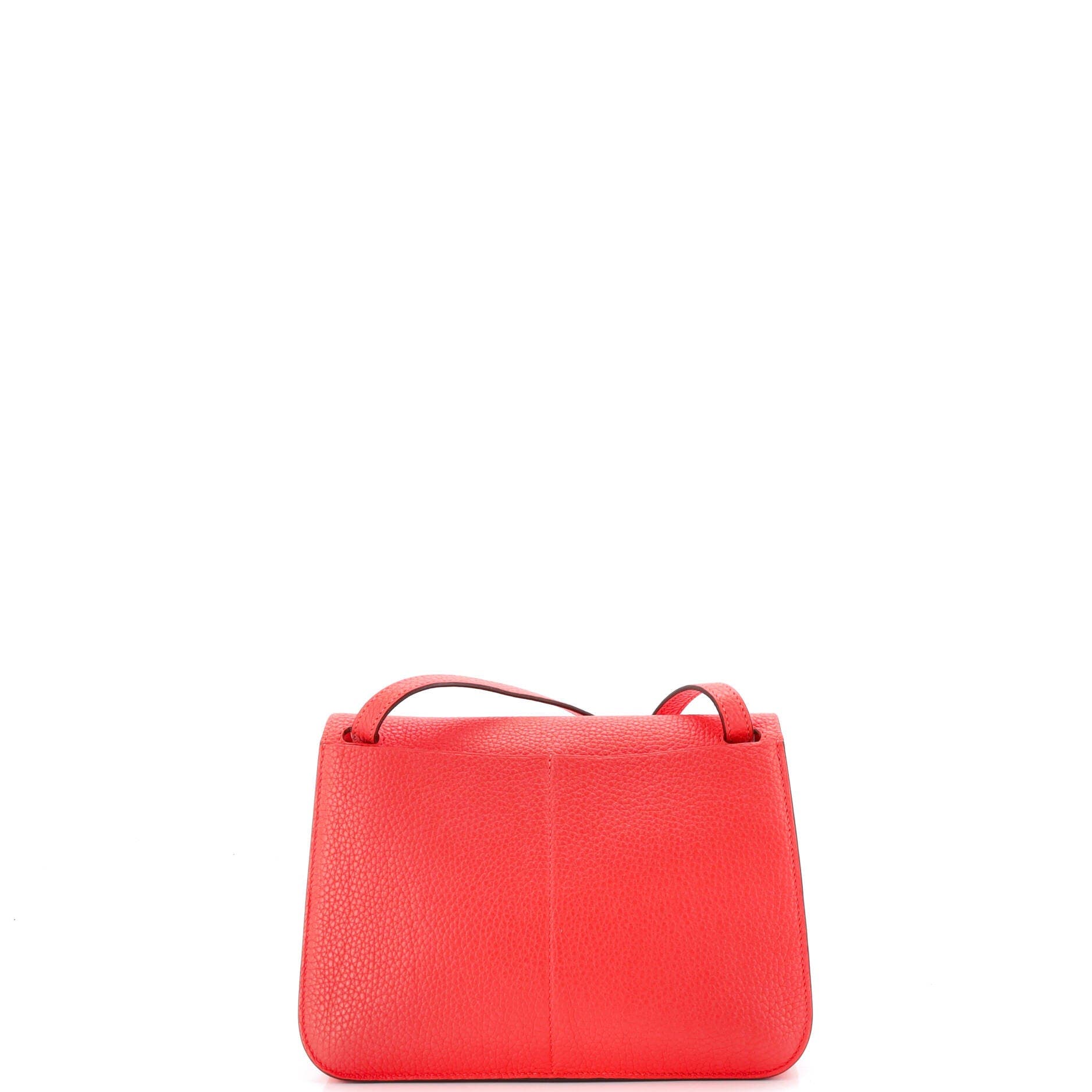 Pre-Owned Hermes Halzan Bag Clemence 25, Alternate, color, Rose Texas