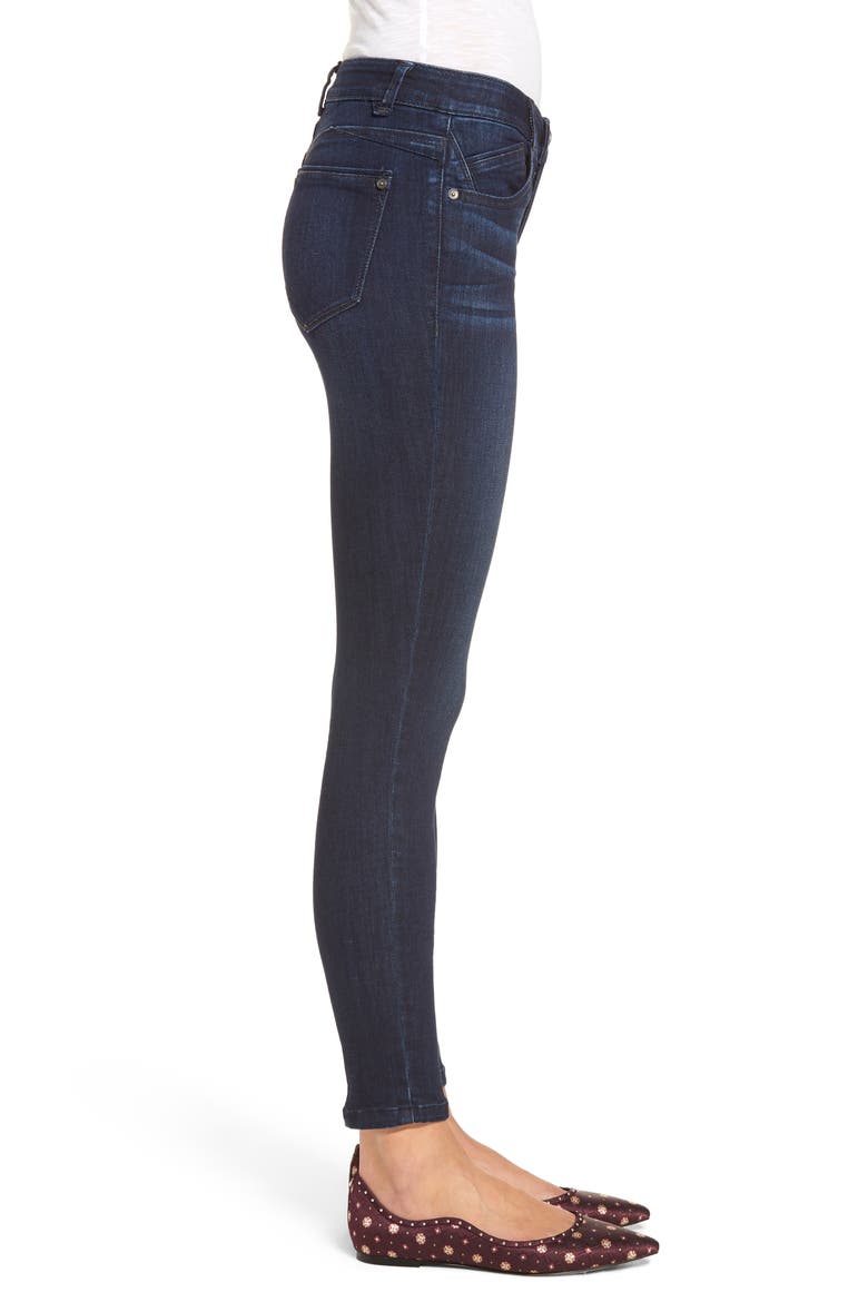 Sophie 'Ab'Solution Skinny Ankle Jeans, Alternate, color, INDIGO
