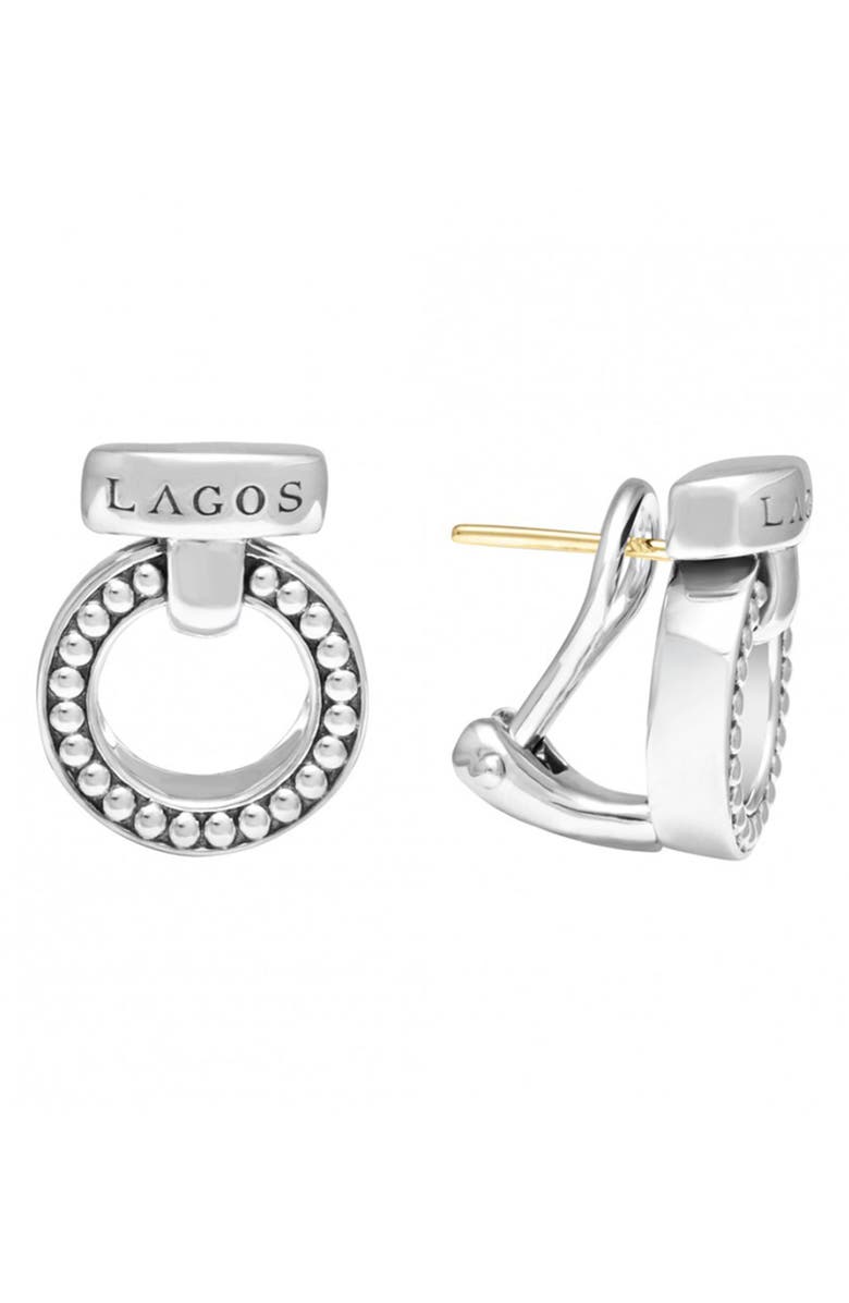 LAGOS 'Enso' Caviar<sup>™</sup> Clip Earrings, Alternate, color,