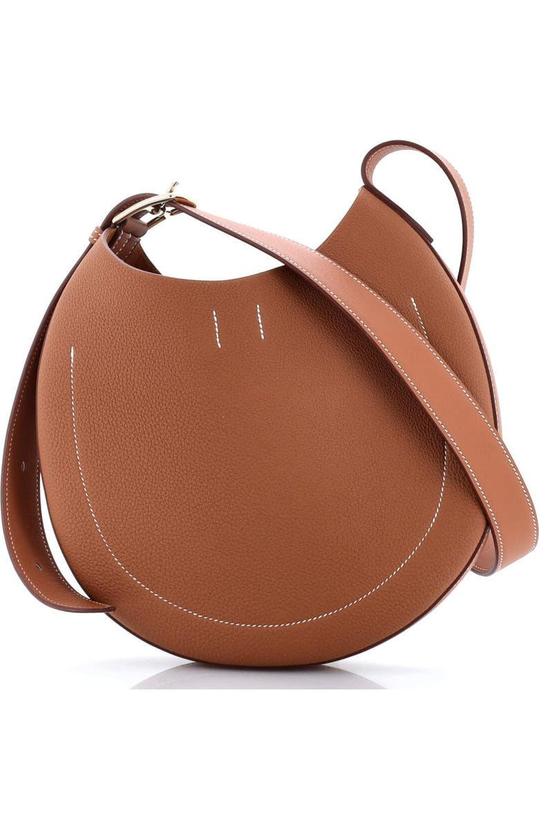 Pre-Owned Hermes Arcon Bag Togo and Swift Petite, Alternate, color, Gold