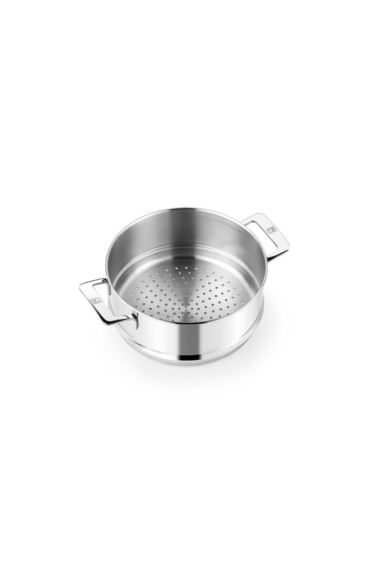 BRA Cookware Signature Stainless Steel Steamer, 9.5 inches, 4-Quart, Main, color, Silver