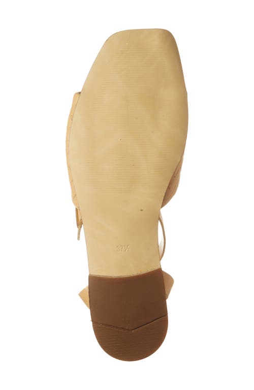 Bruno Magli Rita Woven Sandal In Brown