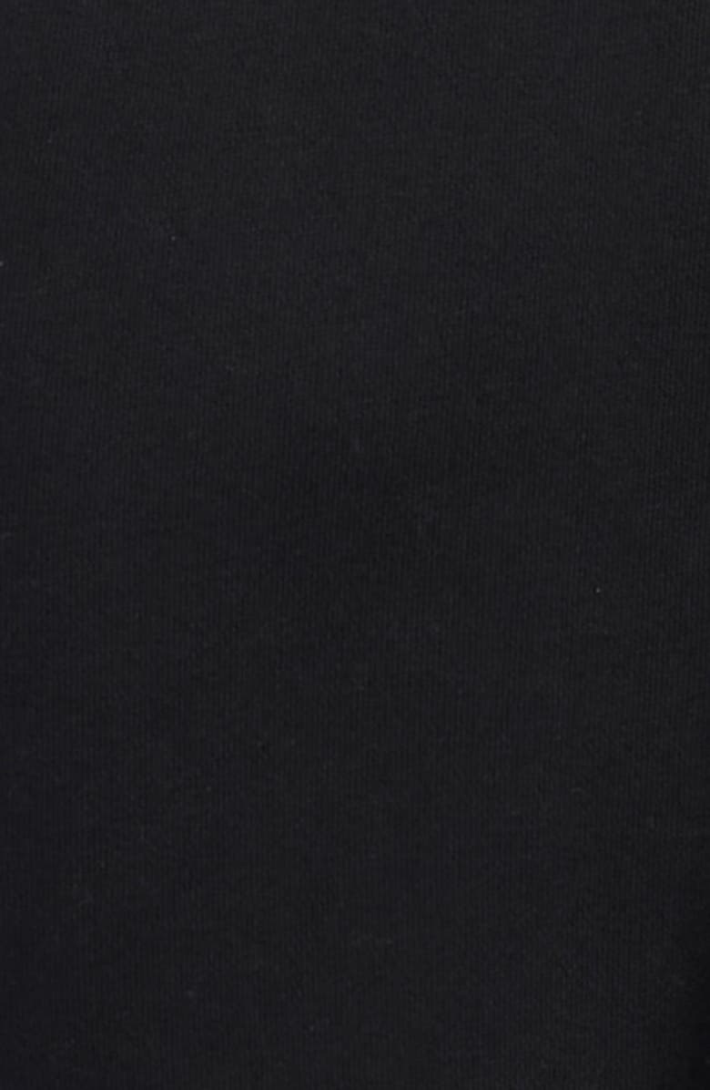 Fear of God Essentials Kids' '90s Fit Graphic Fleece Hoodie, Alternate, color, Jet Black