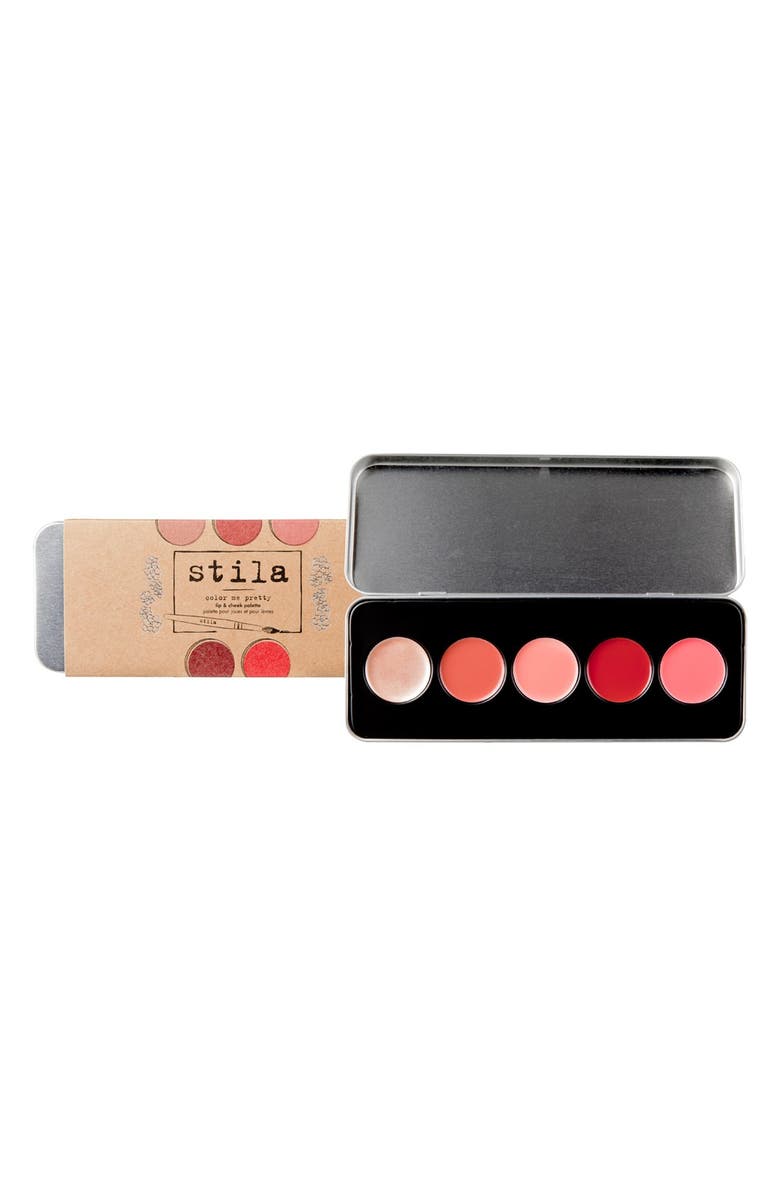 Stila 'color me pretty' convertible color lip & cheek palette, Alternate, color,