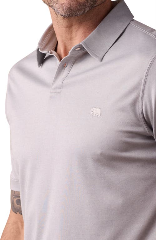 The Normal Brand Performance Piqué Polo In Greystone