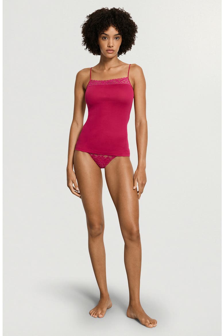 'Moments' Camisole, Alternate, color, LIGHT SANGRIA