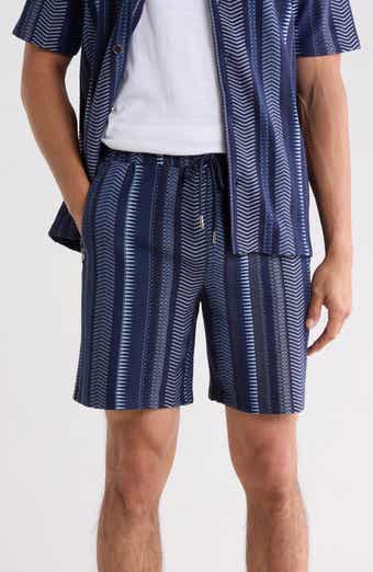 Drawstring Jacquard Shorts
