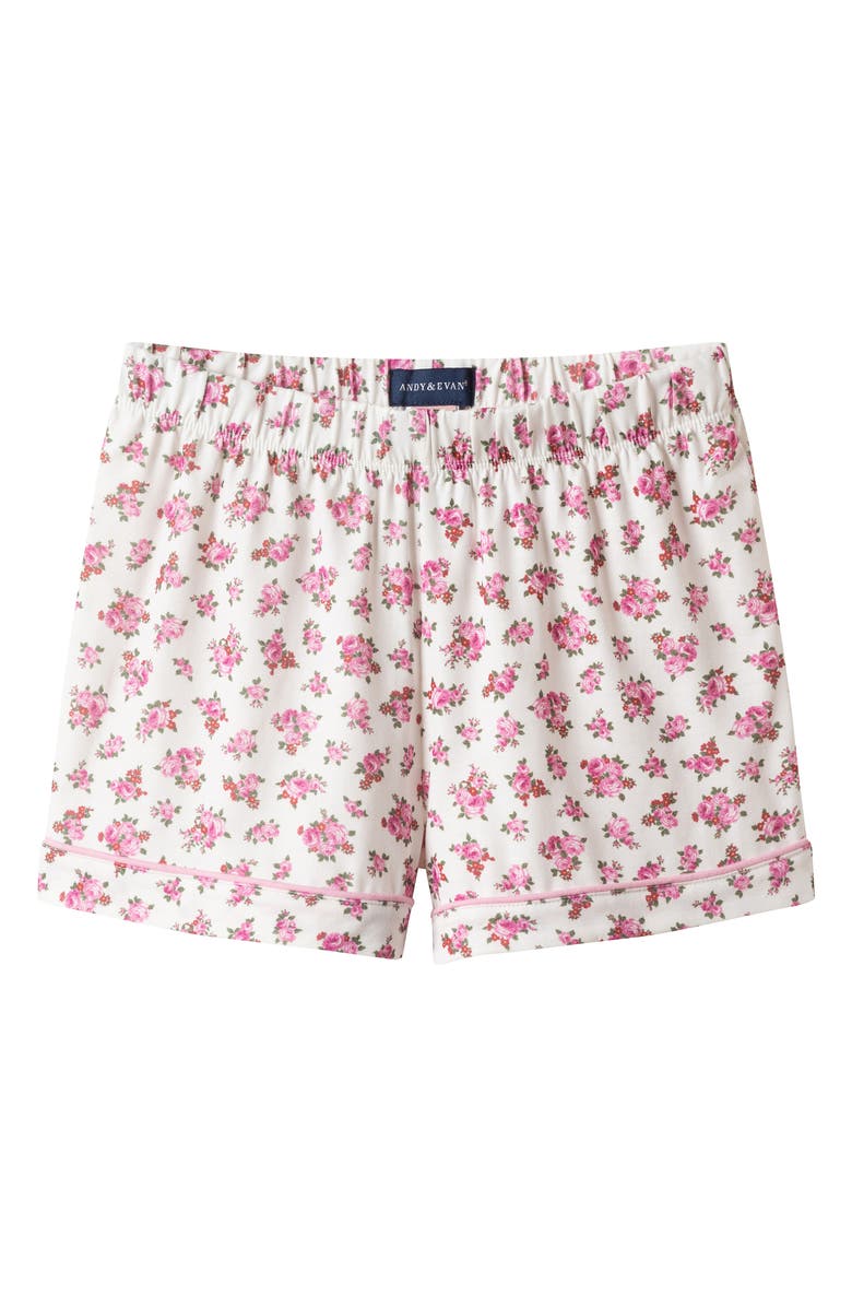 Andy & Evan Kids' Button Down Short Pajamas, Alternate, color, 