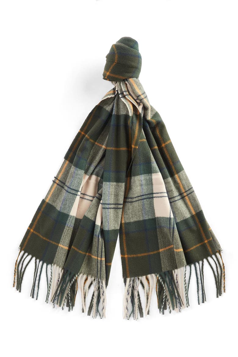 Hailes Tartan Fringe Scarf, Alternate, color, ANCIENT TARTAN