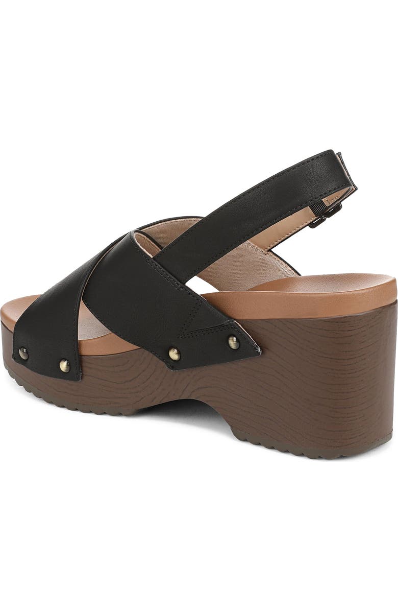 Dr. Scholl's Weslee Slingback Platform Sandal, Alternate, color, Black