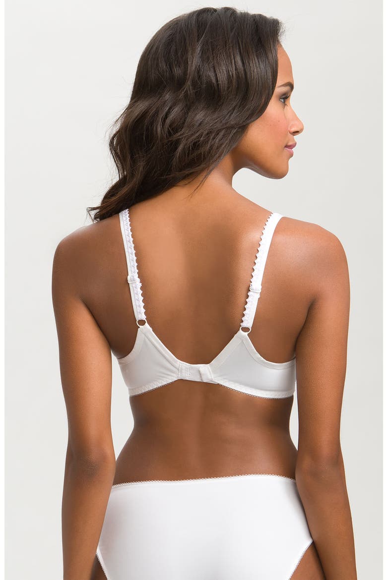 Rebecca Contour Underwire Bra, Alternate, color, WHITE