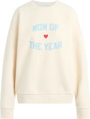 Favorite Daughter Mom of the Year Cotton Sweatshirt