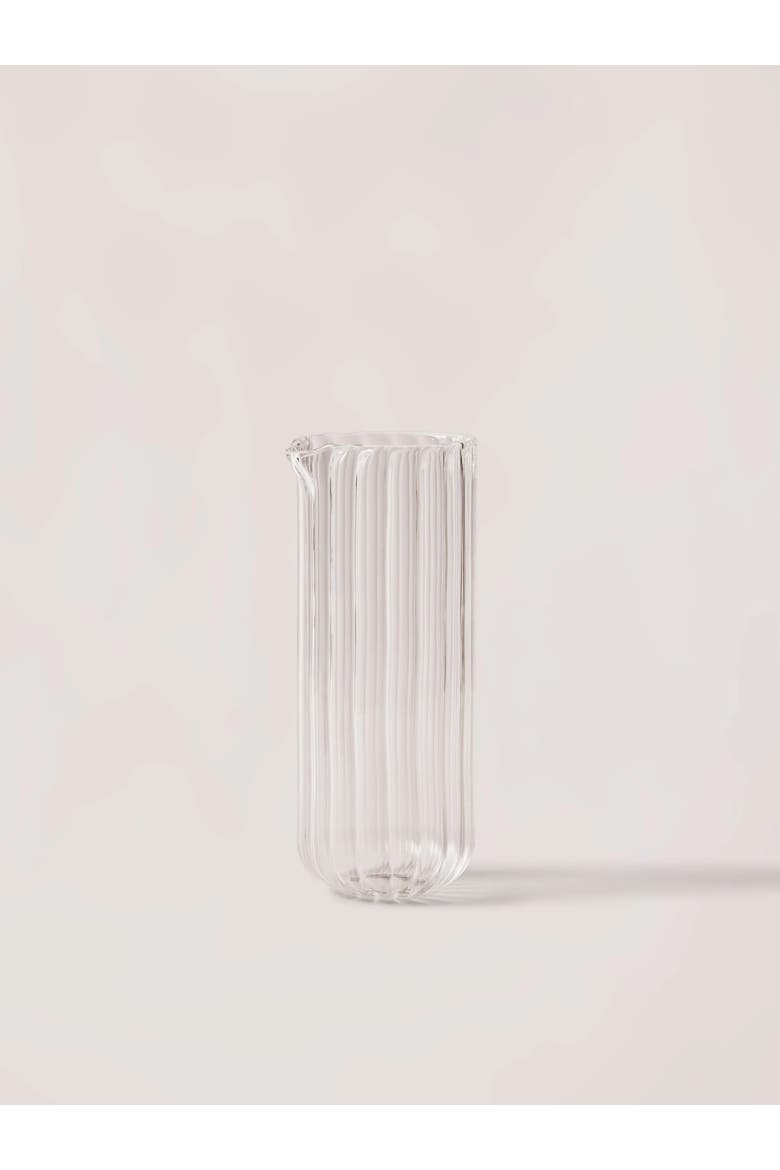 Kira Glass Pitcher, Main, color, Clear