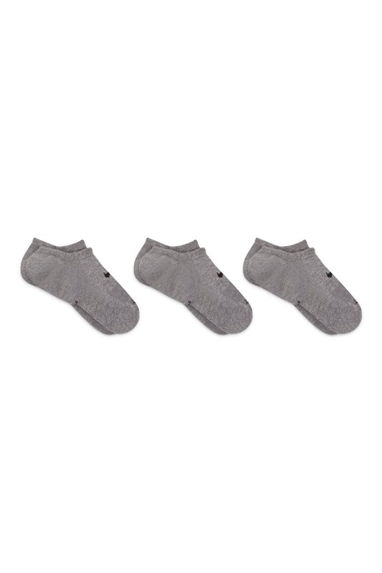 3-Pack Everyday Plus No-Show Socks, Alternate, color, GREY