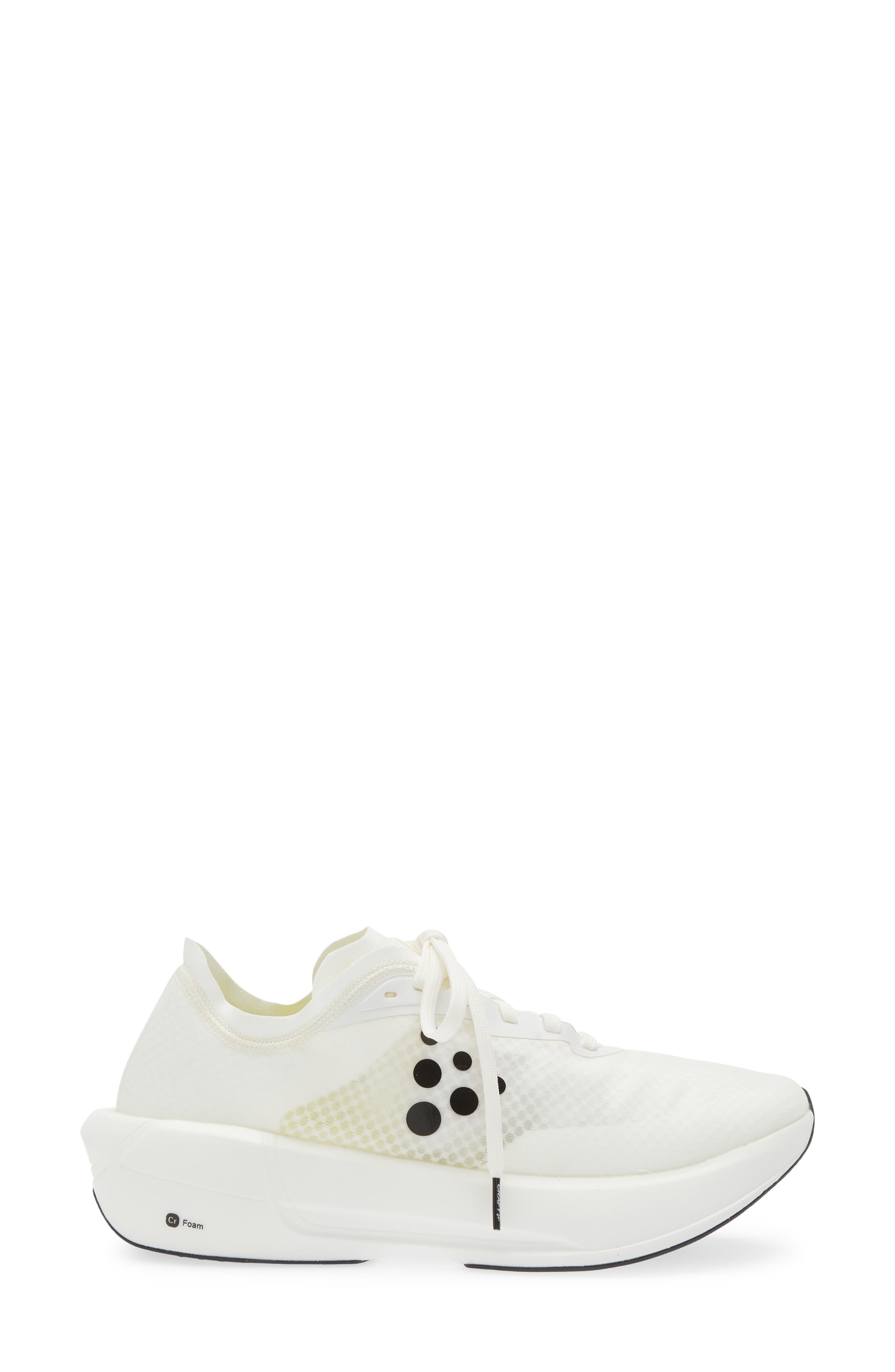 Nordlite Carbon Speed Running Shoe, Alternate, color, WHITE/ BLACK