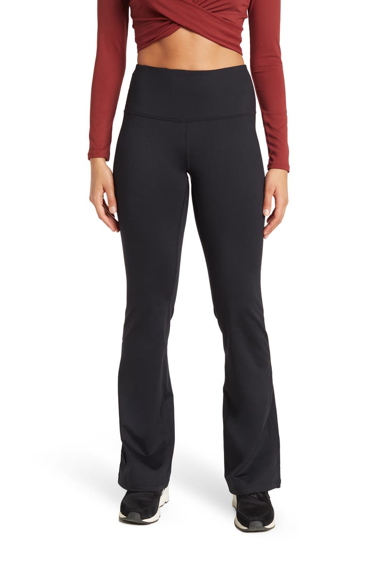 Z by Zella High Waist Daily Booty Flared Leggings, Main, color,
